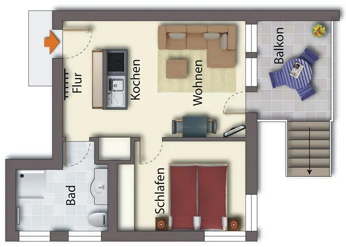 Brise Marlen App 04 شقة *